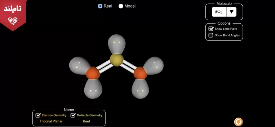 شکل‌های مولکول
